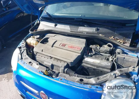 2015 Fiat 500 Pop from USA, damaged, VIN 3C3CFFARXFT609821